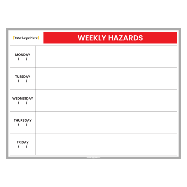 Weekly Hazards Board